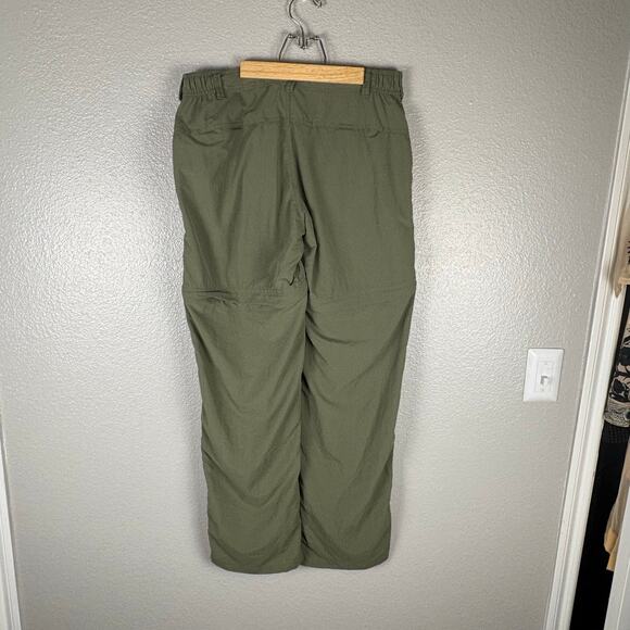 World Wide Sportsman M Green Comfort Stretch Convertible Sports Pants Shorts - Picture 4 of 10